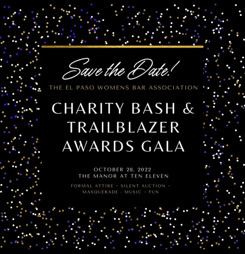 SAVE THE DATE! Charity Bash is Back!